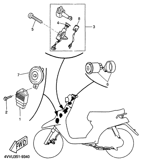 Handle switch & lever