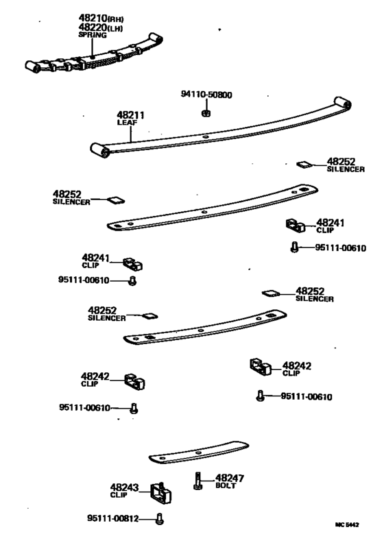 Rear Spring & Shock Absorber