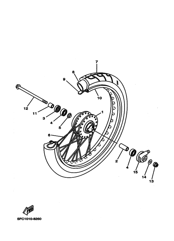 Front wheel
