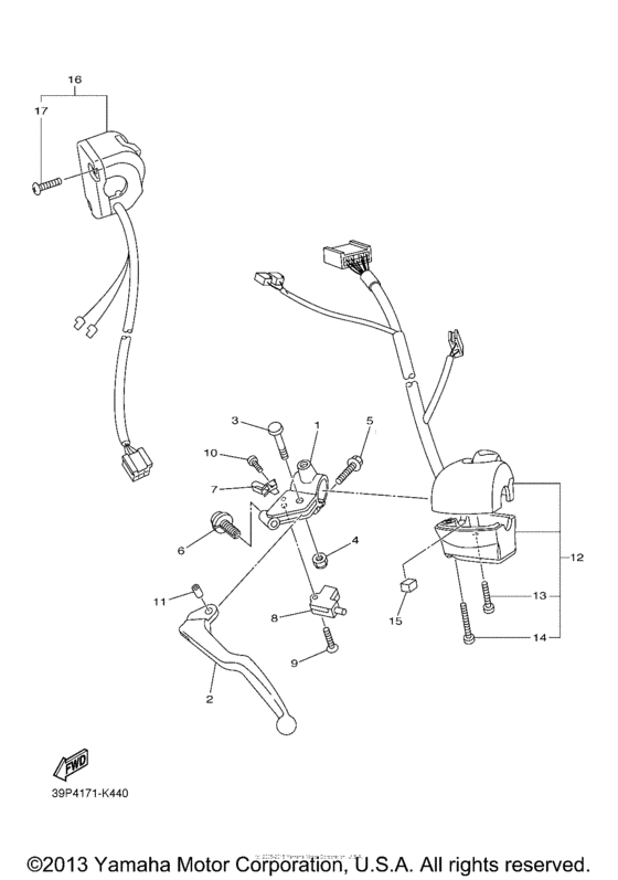 Handle switch & lever