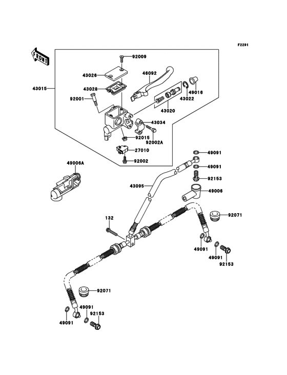Front Master Cylinder