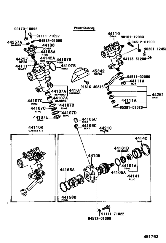 Steering Column & Shaft