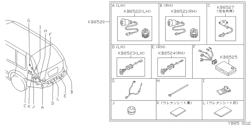 corner sensor