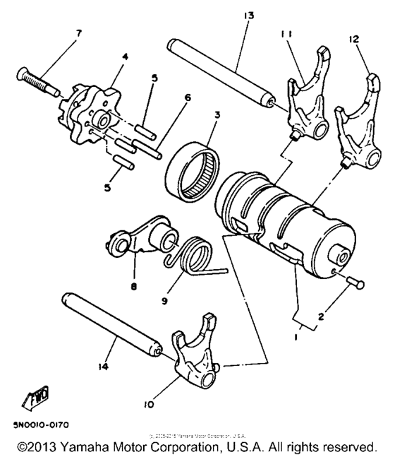 Shift Cam & Fork