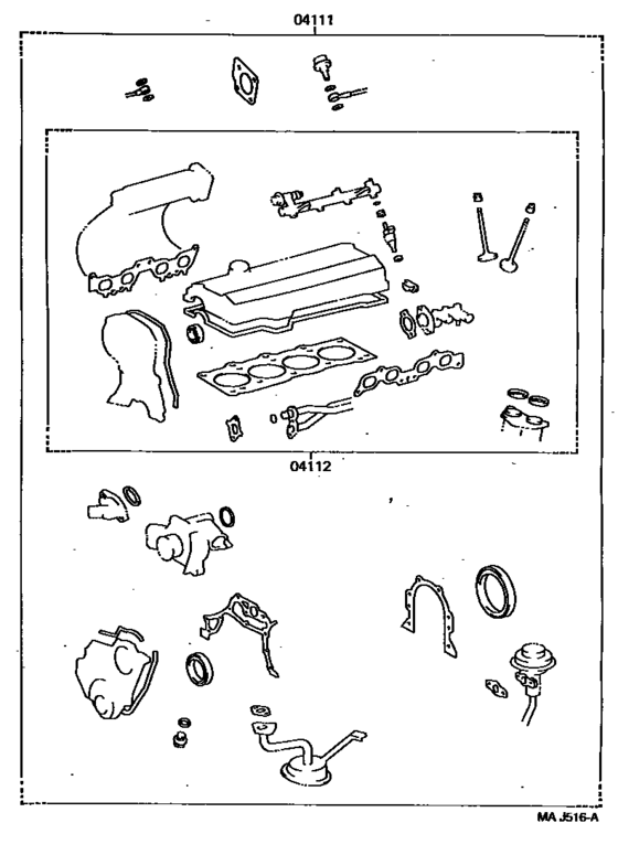 Engine Overhaul Gasket Kit