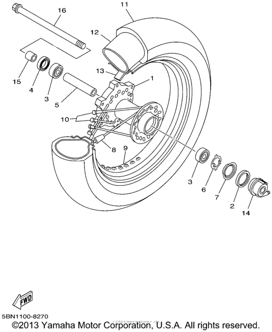 Front wheel