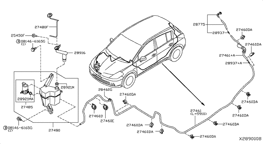 Windshield washer