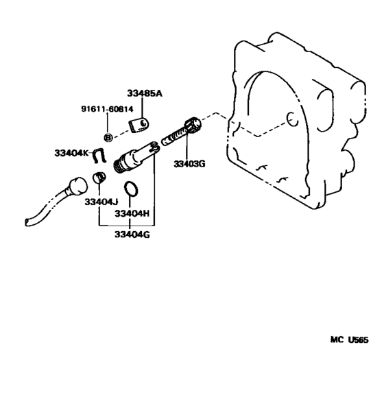 Speedometer Driven Gear (Atm)