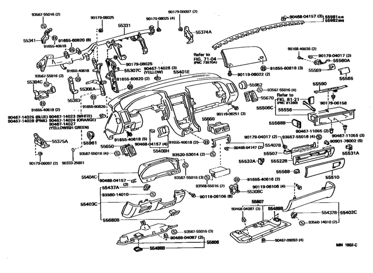 Instrument Panel & Glove Compartment