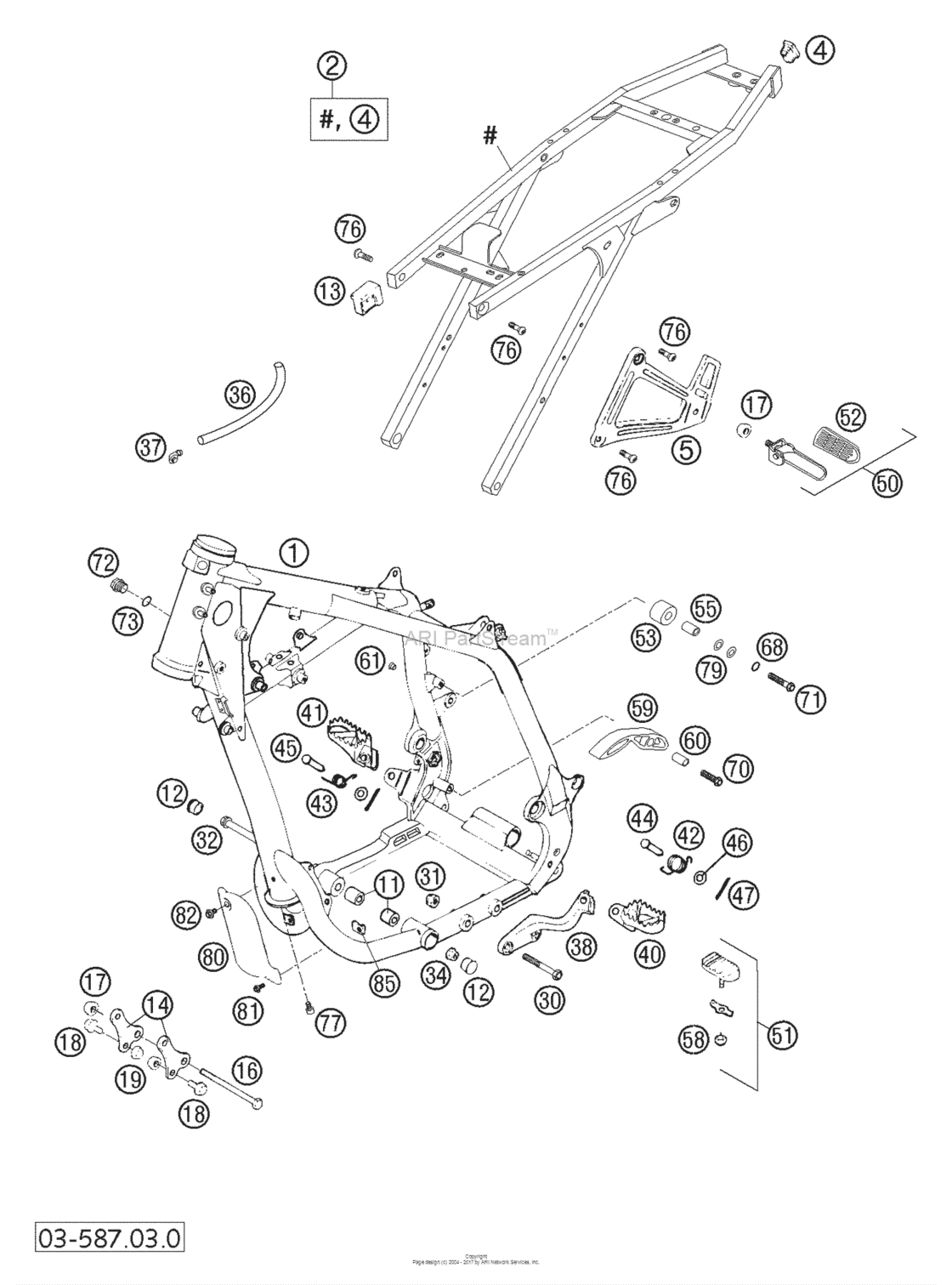 Frame, Sub Frame