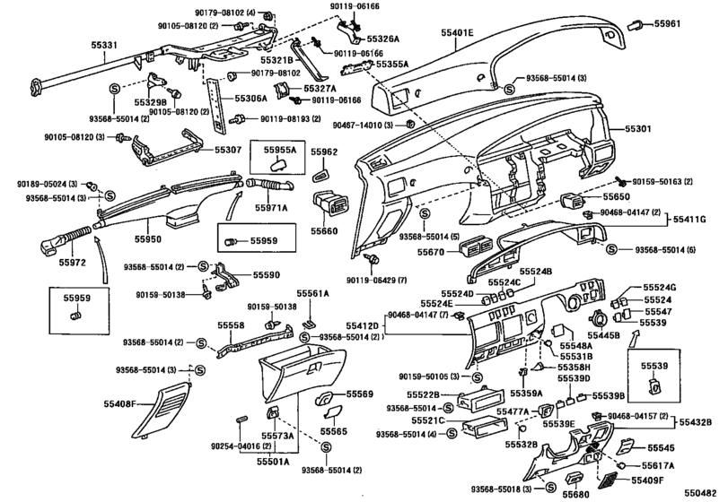 Instrument Panel & Glove Compartment