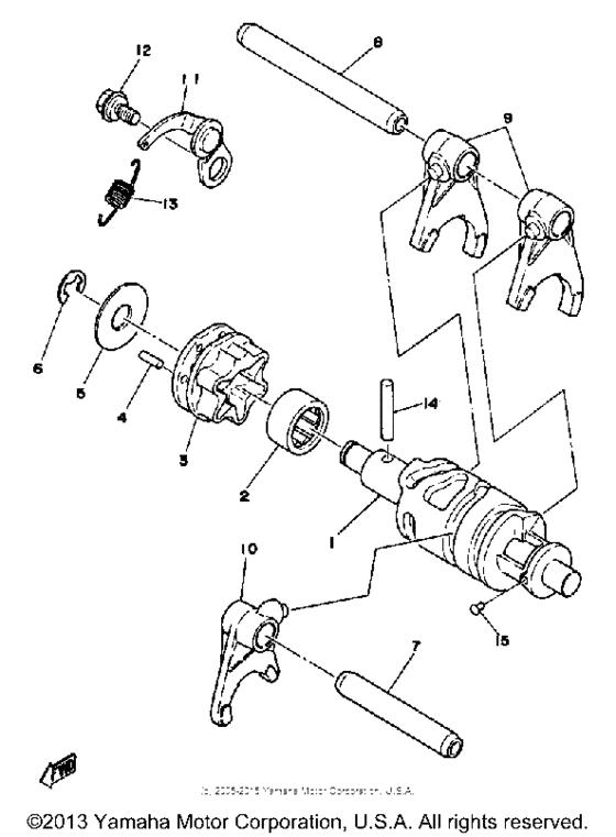 Shift Cam & Fork