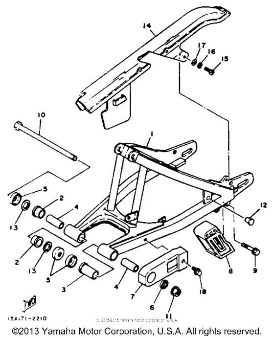 Swing arm
