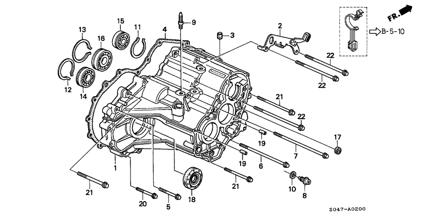 Transmission housing