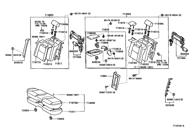 Rear Seat & Seat Track