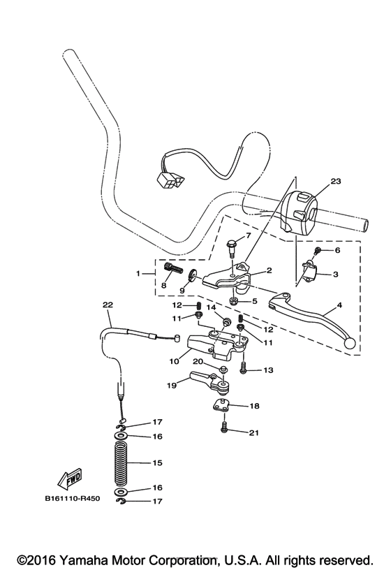 Handle switch & lever
