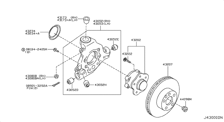 Rear axle