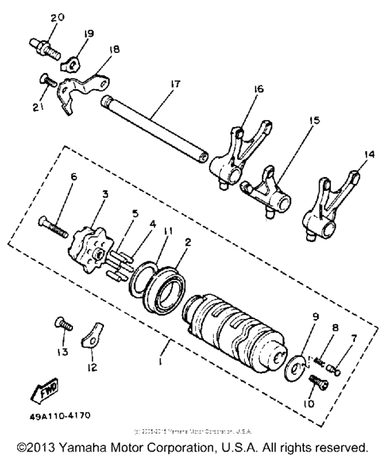 Shift Cam & Fork