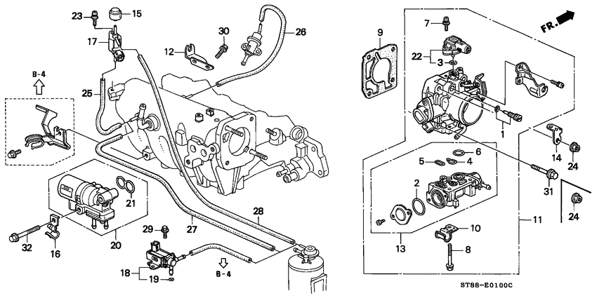 Throttle body