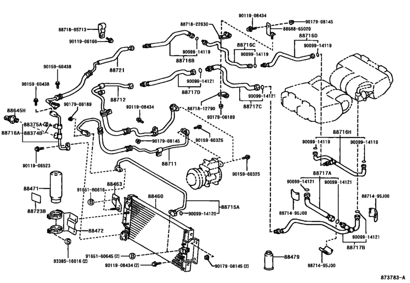Heating & Air Conditioning - Cooler Piping