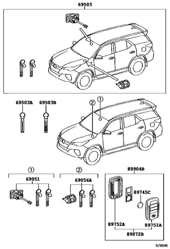 Lock Cylinder Set