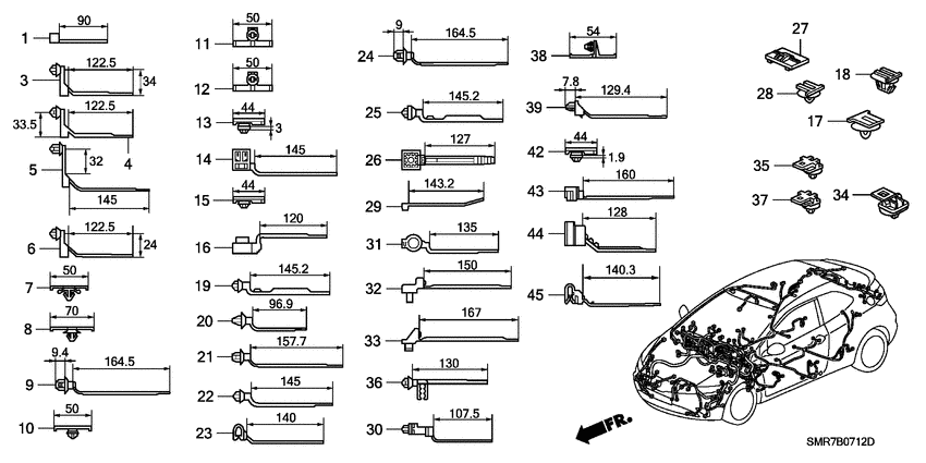 Harness band/bracket