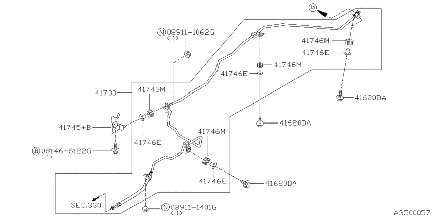 Transfer control parts