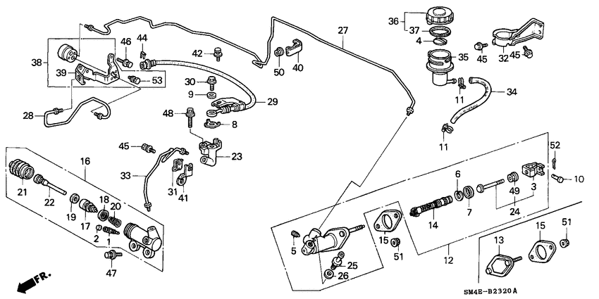 Clutch master cylinder