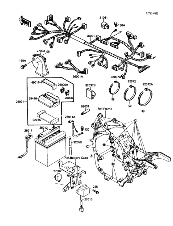 Chassis electrical equipment