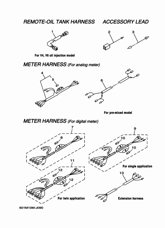 Wire harness 1
