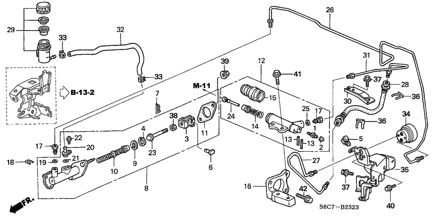 Clutch master cylinder