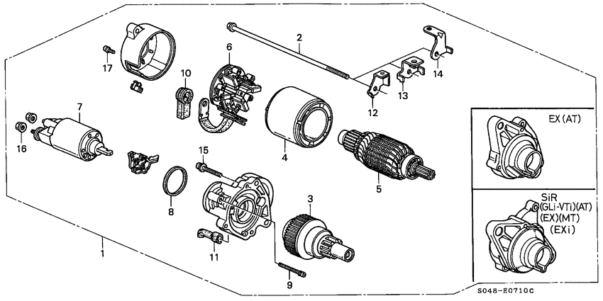 Starter motor