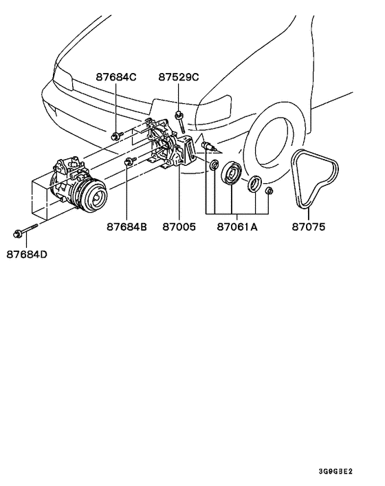 A/c cond, piping(auto,full:a)