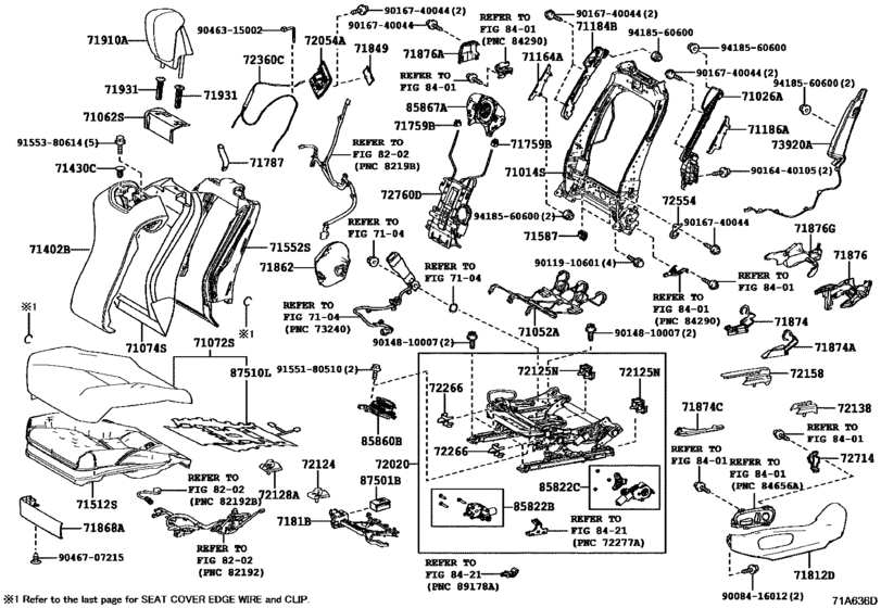 Front Seat & Seat Track