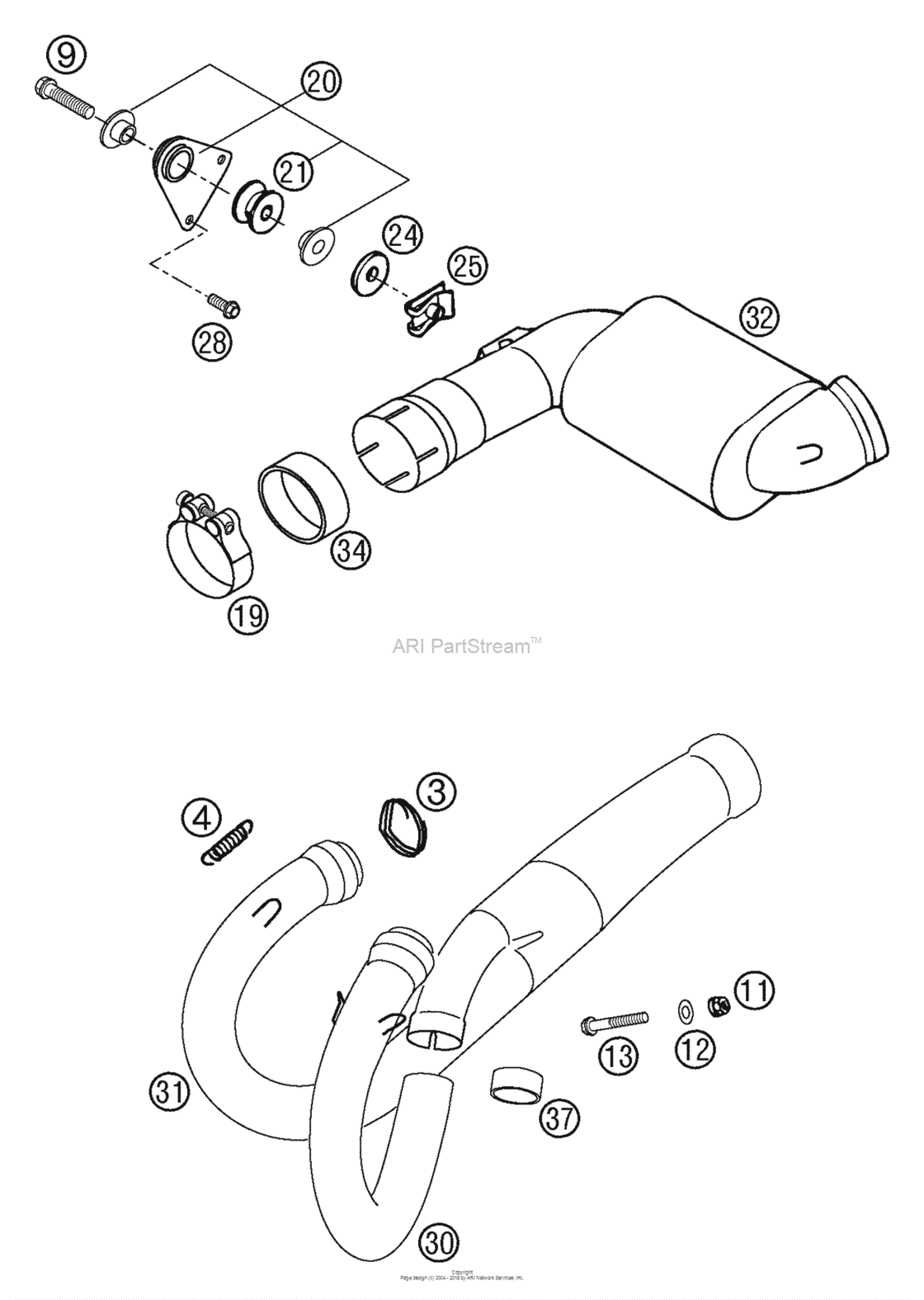 Pipes, Pre Silencer