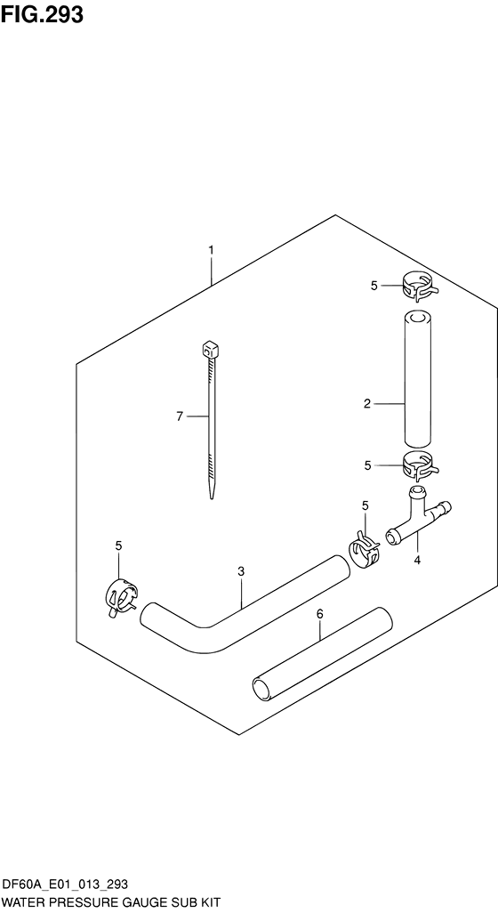 Opt:water pressure gauge sub kit