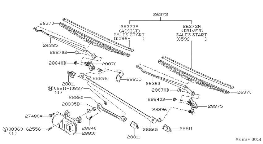 Windshield wiper
