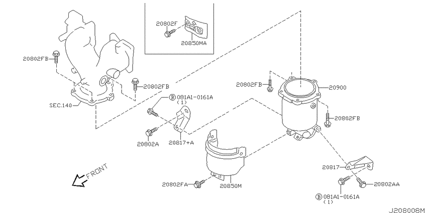 Catalyst converter