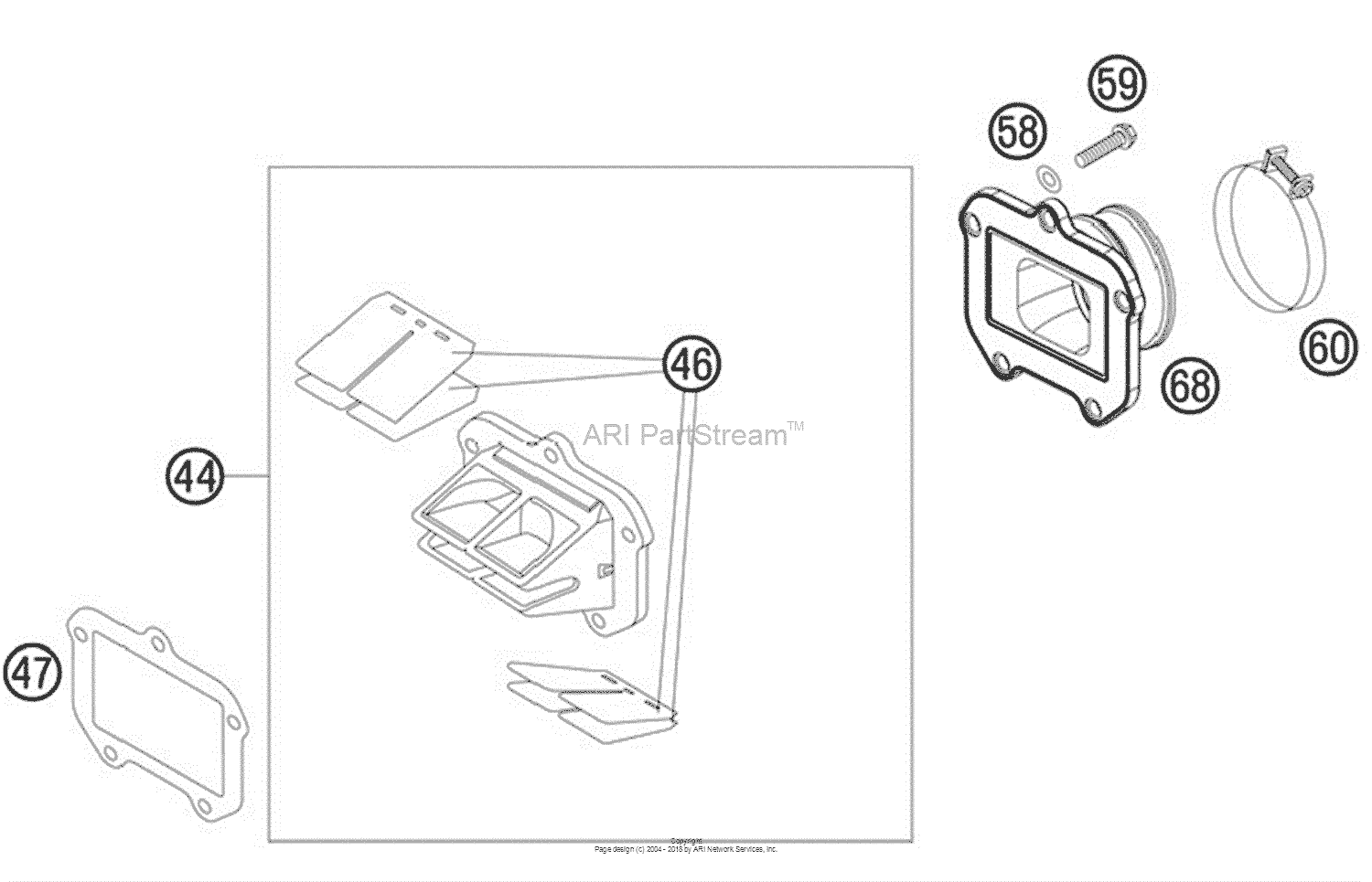 Reed Valve Case