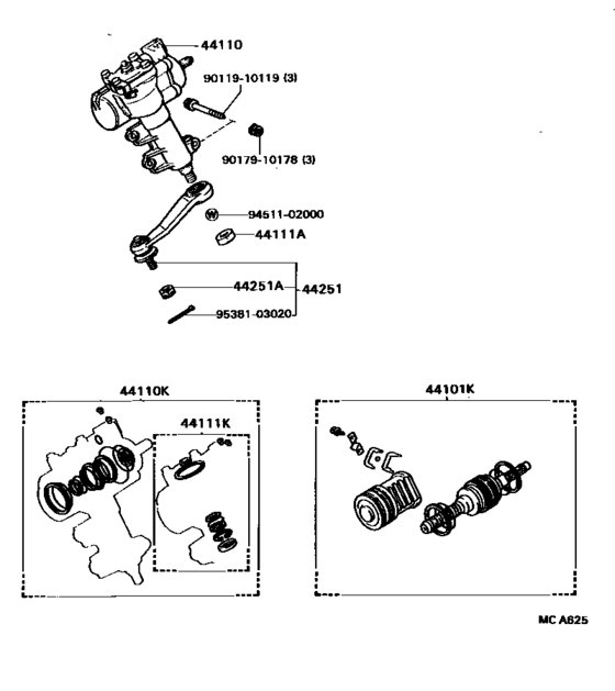Steering Column & Shaft