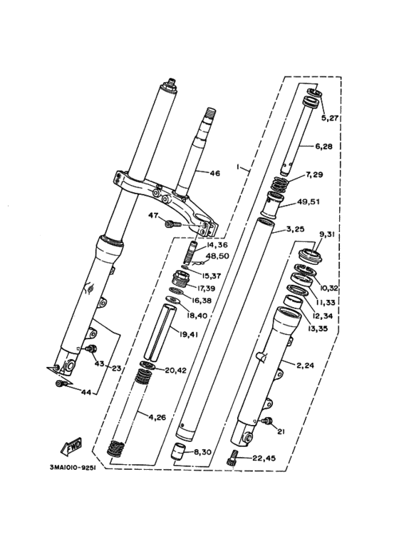 Front fork