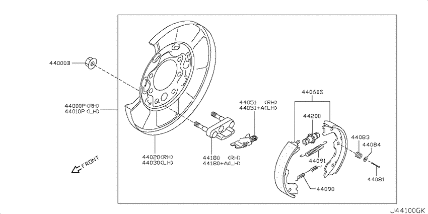 Rear brake