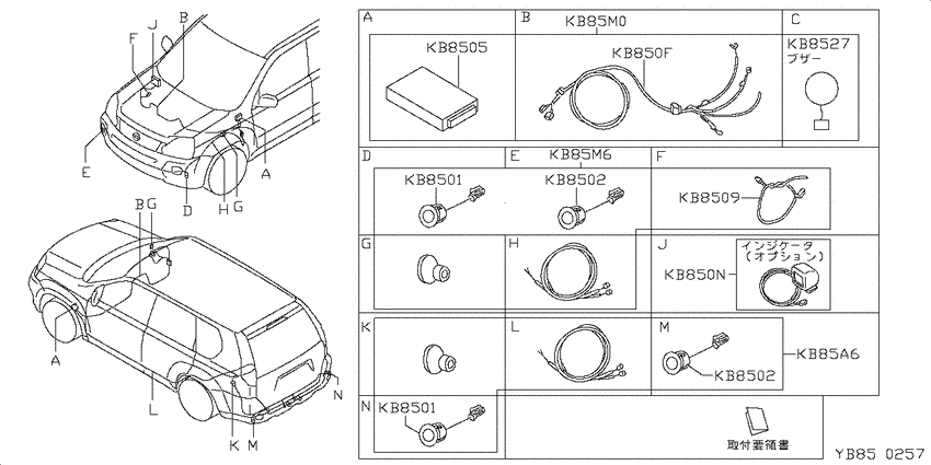 corner sensor