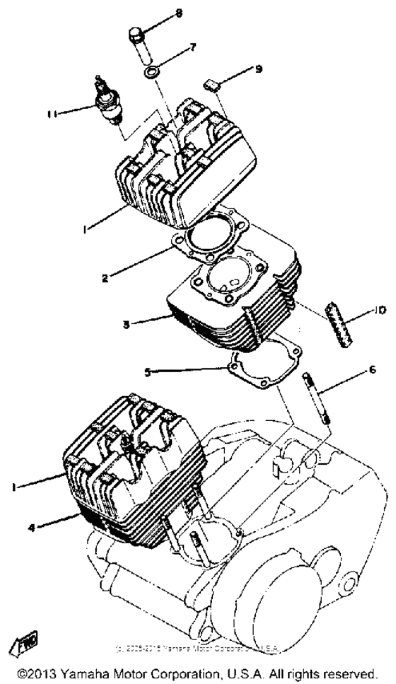 Cylinder head & cylinder
