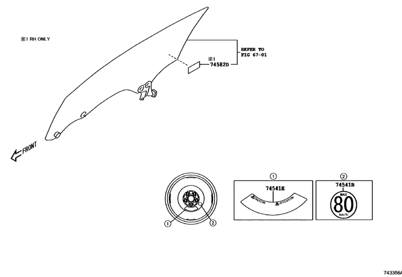 Caution Plate (Exterior & Interior)