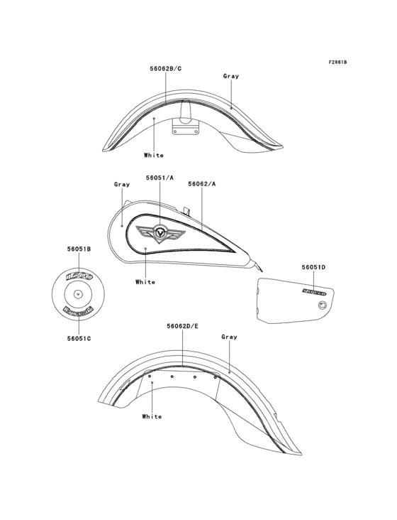 Decals(gray/white)(vn1500-e2)