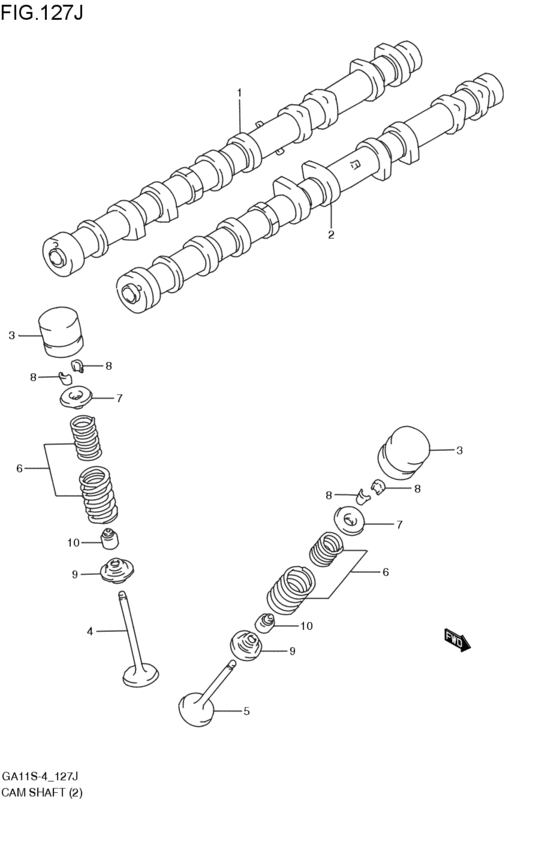 camshaft / valve