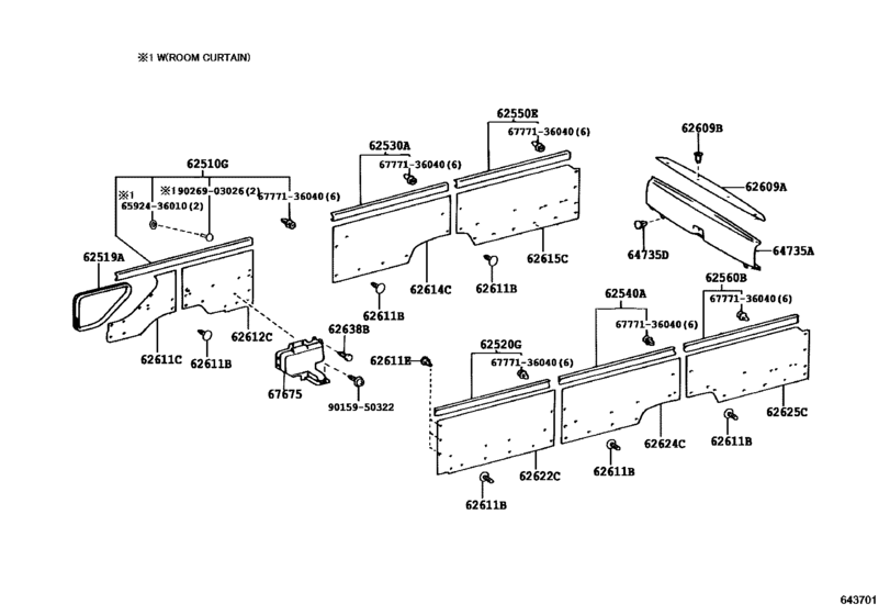 Inside Trim Board