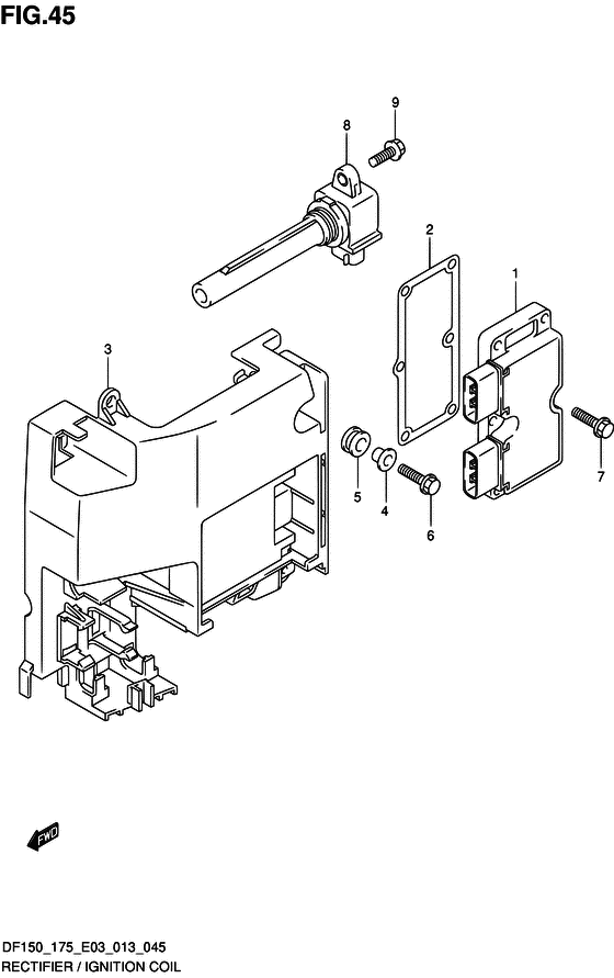 Rectifier / ignition coil