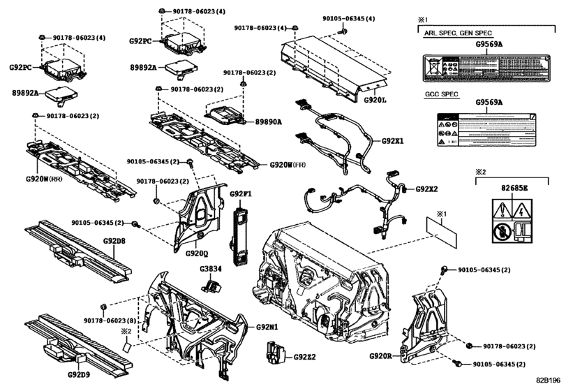 Battery & Battery Cable